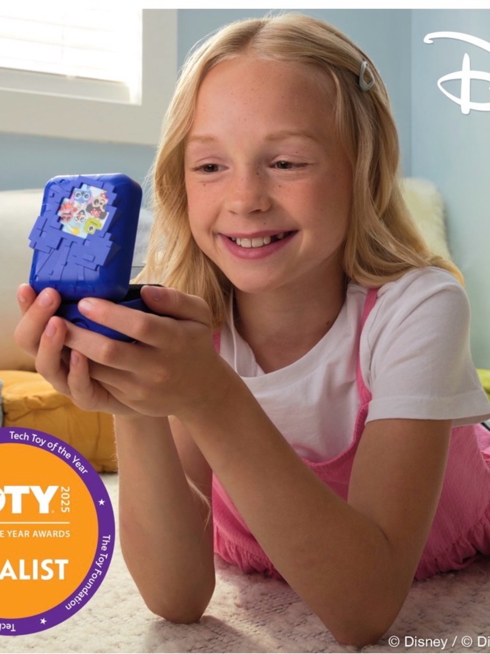Disney Bitzee Blue LED Interactive Toy with 20+ Disney Characters - Picture 2 of 4